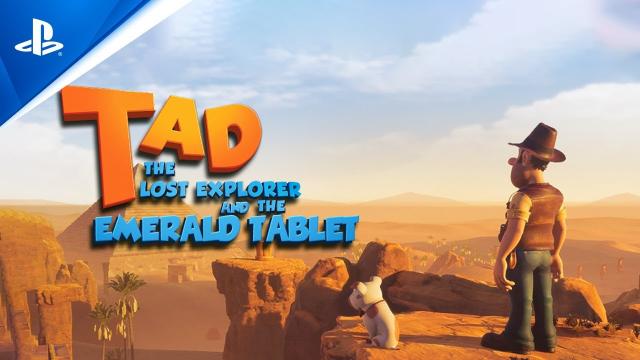 Tad the Lost Explorer and the Emerald Tablet - Announce Trailer | PS5 & PS4 Games