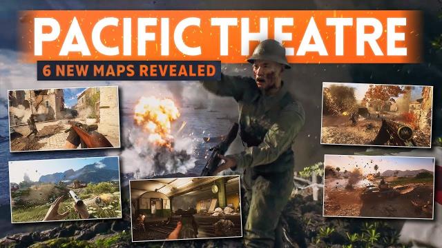 PACIFIC THEATRE FIRST LOOK ???? Battlefield 5 Chapter 4 Trailer (6 NEW MAPS!)
