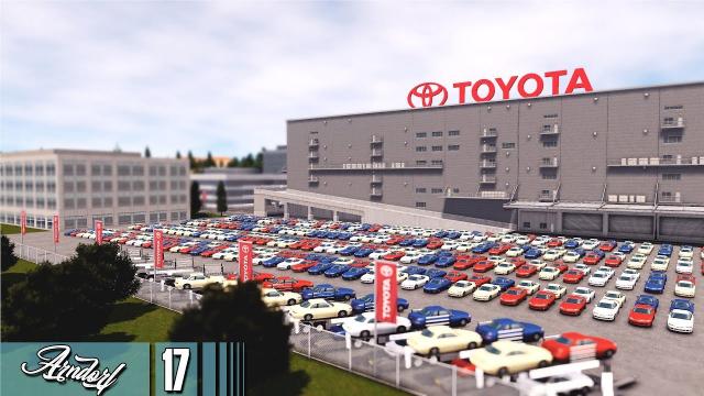 Cities Skylines: ARNDORF - Toyota Car Factory #17
