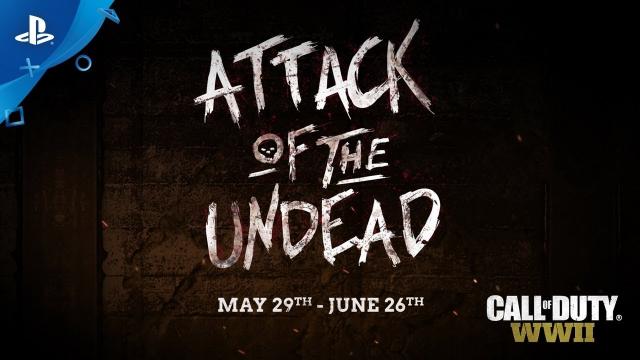 Call of Duty: WWII — 'Attack of the Undead!' Community Event Trailer | PS4