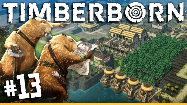 WATER for the INDUSTRIAL DISTRICT! | Timberborn (#13)