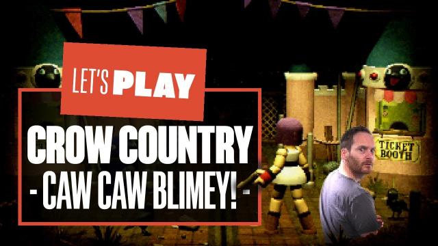 Let's Play Crow Country PS5 Gameplay - A PS1 STYLE SURVIVAL HORROR? IN 2024?! CAW CAW BLIMEY!