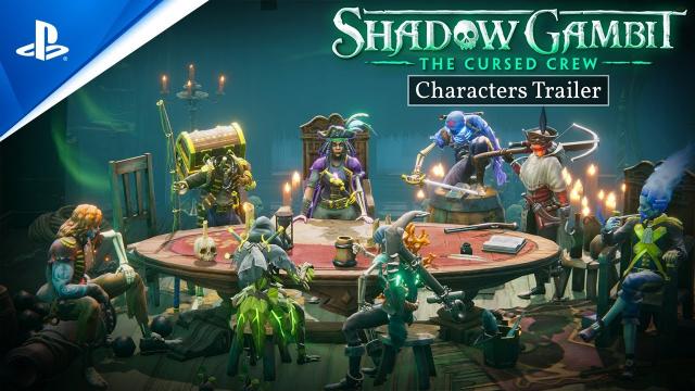 Shadow Gambit: The Cursed Crew - Characters Trailer | PS5 Games