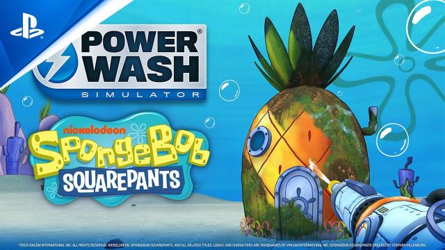 PowerWash Simulator - SpongeBob SquarePants Special Pack Launch Trailer | PS5 & PS4 Games