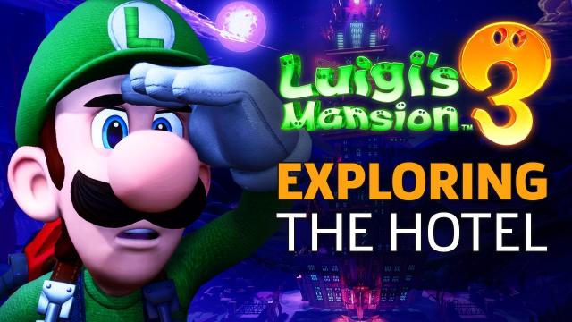 Exploring The Hotel In Luigi's Mansion 3 Gameplay