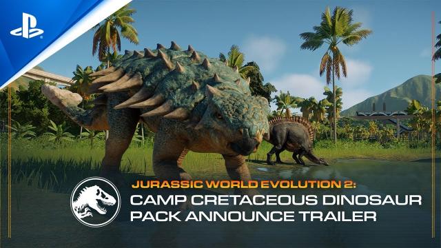 Jurassic World Evolution 2 - Camp Cretaceous Dinosaur Pack Announcement | PS5, PS4