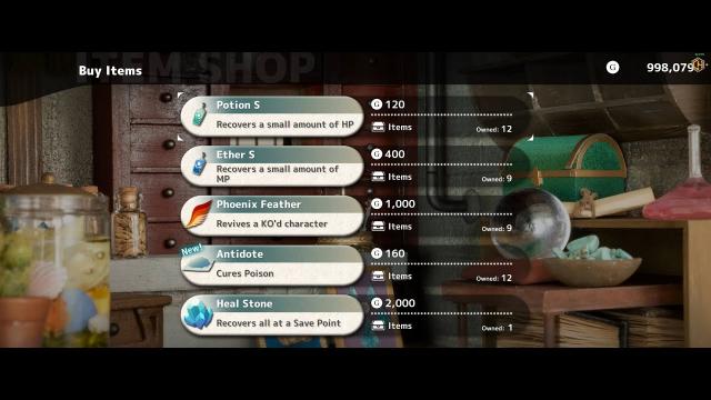 Fantasian Neo Dimension Trainer + 8 (Unlimited Health & More)