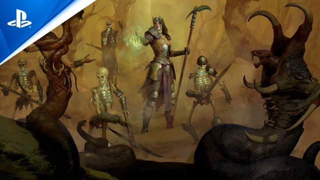 Diablo IV - Necromancer Trailer | PS5 & PS4 Games
