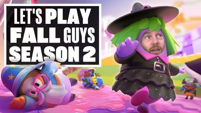 Let's Play Fall Guys Season 2 - QUIT DRAGON YOUR FEET, THERE'S A CROWN TO WIN!