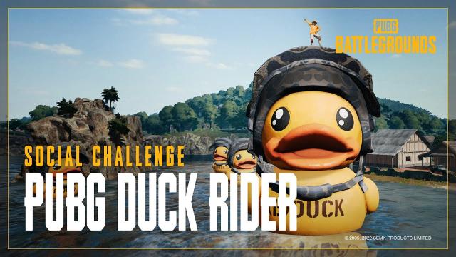 PUBG DUCK RIDER Challenge | PUBG