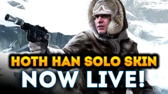 Star Wars Battlefront 2 - Hoth Han Solo Skin NOW LIVE! New Playtesting Spotted!