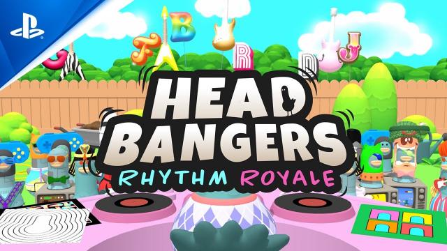 Headbangers Rhythm Royale - Gameplay Reveal | PS5 & PS4 Games