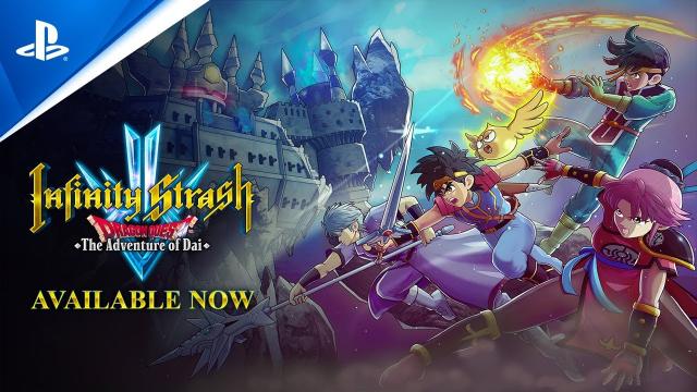 Infinity Strash: Dragon Quest The Adventure of Dai - Launch Trailer | PS5 & PS4 Games