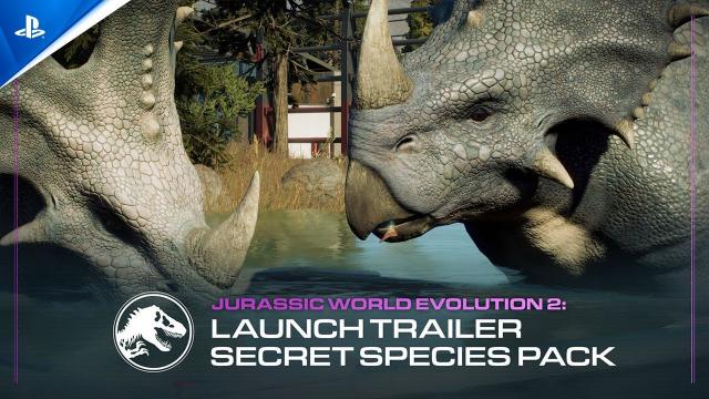 Jurassic World Evolution 2 - Secret Species Pack Launch Trailer | PS5 & PS4 Games