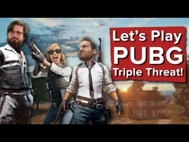 PUBG Triple Threat with Aoife, Ian and Johnny - Let's Play PUBG