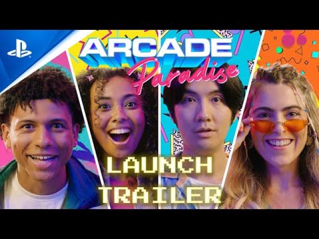 Arcade Paradise - Launch Trailer | PS5 & PS4 Games