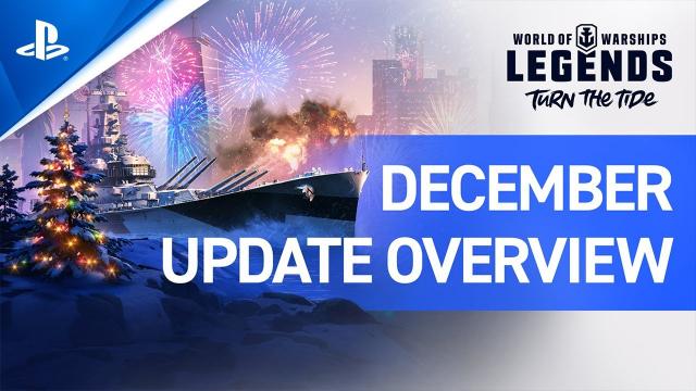 World of Warships: Legends – December Update Overview | PS4