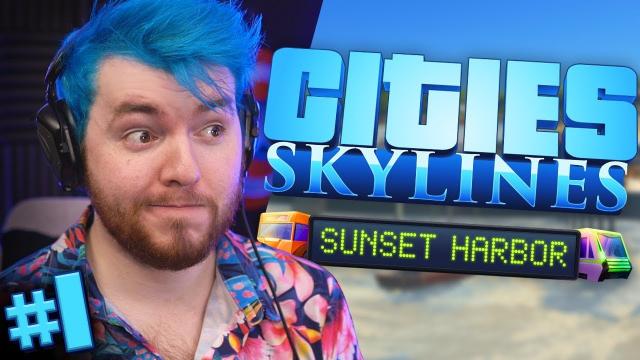 NO MODS, MO' FISH | Cities: Skylines SUNSET HARBOR (#1)