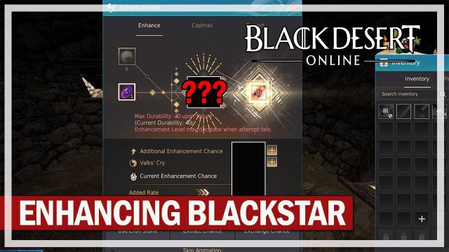 Black Desert Online - Enhancing Blackstar Vediant from +0