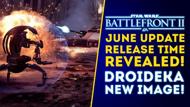New Droideka on Theed Image! June Update Time Revealed + Hero News! - Star Wars Battlefront 2 Update