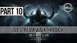 Diablo 3 Reaper of Souls Walkthrough - Part 10 BATTLEFIELDS - Act 5 Torment Difficulty