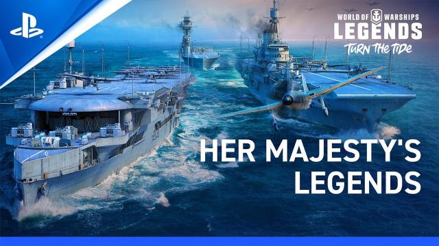 World of Warships: Legends – Her Majesty’s Legends | PS5, PS4