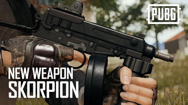 PUBG - New Weapon - Skorpion