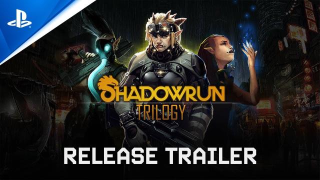 Shadowrun Trilogy - Release Trailer | PS5 & PS4 Games