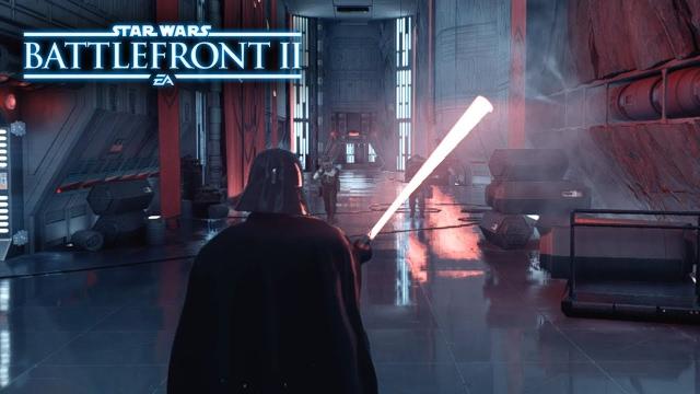 Star Wars Battlefront 2 - Darth Vader SUPERCHARGED! New Gameplay!