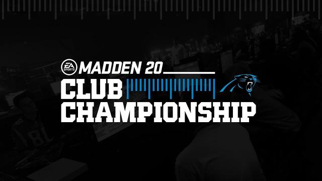 Madden 20 Carolina Panthers Club Championship