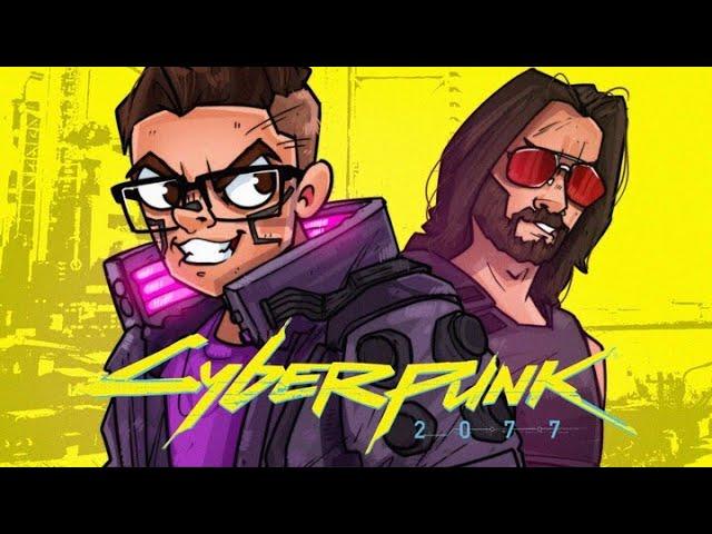 Shroud Teams up with Keanu in Cyberpunk 2077