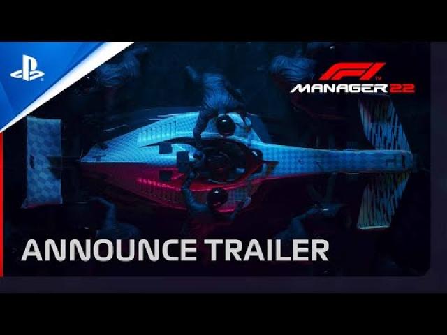 F1 Manager 2022 - Announce Trailer | PS5, PS4