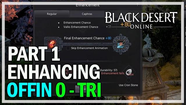 Black Desert Online - Enhancing Offin Kriegsmesser 0 - TRI Gameplay