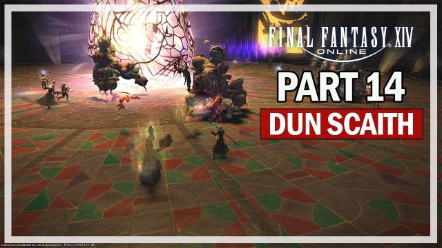 Final Fantasy 14 - Dun Scaith AR First Time - L80 Black Mage - Episode 14