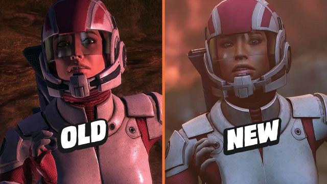 Mass Effect Legendary Trailer vs Originals, Side By Side Comparison