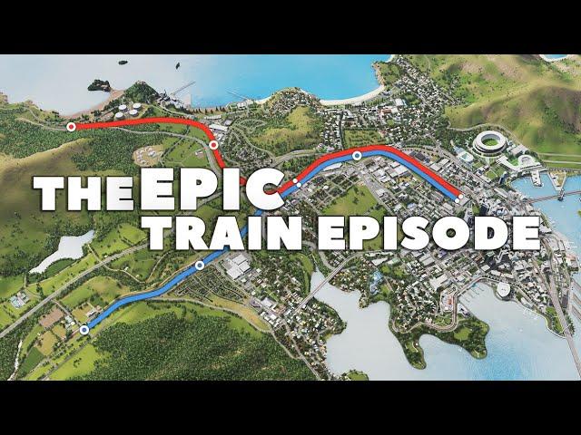 The EPIC Train Episode | Cities Skylines: Oceania 41