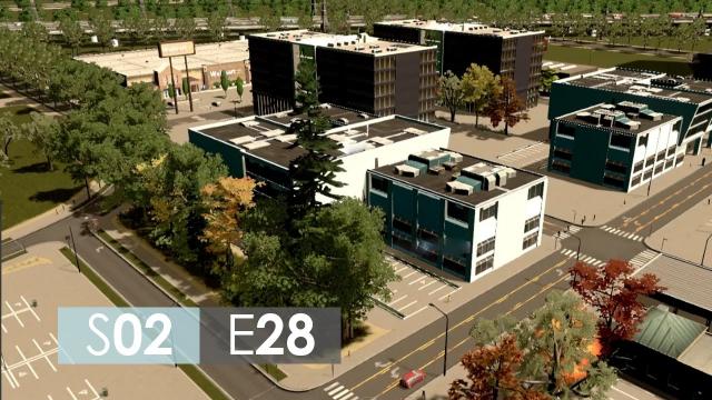 Cities: Skylines Season 2 | Episode 28 | Shopping District!