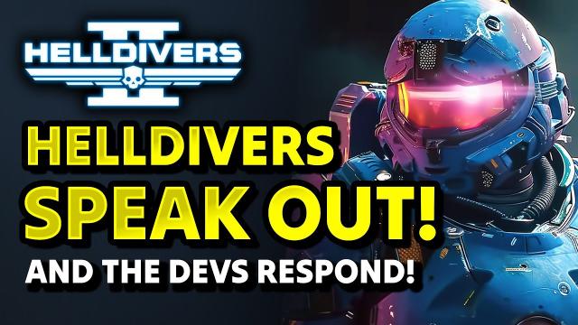 Helldivers 2 - Helldivers Speak Out and Devs Respond! Armor Sets Transmog and More!