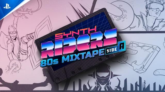 Synth Riders - 80s Mixtape - Side A Release Trailer | PS5 & PS VR2 Games