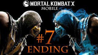 Mortal Kombat X Mobile Ending Gameplay Walkthrough Part 7 [HD iOS] - No Commentary