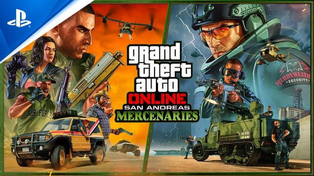 Grand Theft Auto Online - San Andreas Mercenaries Now Available | PS5 & PS4 Games