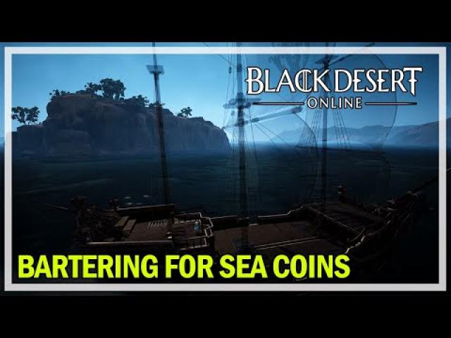 Black Desert Online - Bartering for Sea Coins