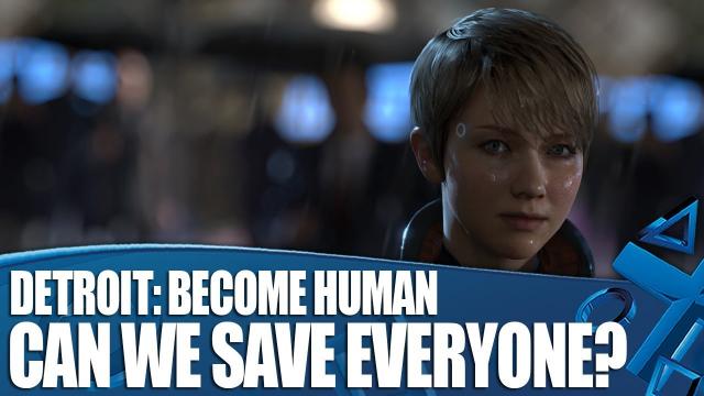 Detroit: Become Human Gameplay in 4K - Can We Save Everyone?