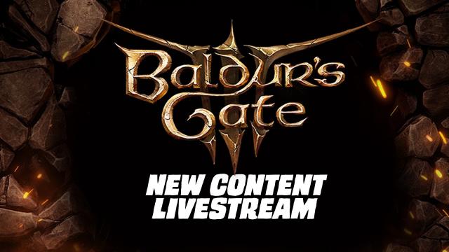 Baldurs Gate 3 Panel From Hell 2 - New Content Livestream