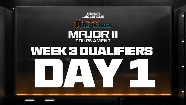 [Co-Stream] Call of Duty League Major II Qualifiers | Week 3 Day 1