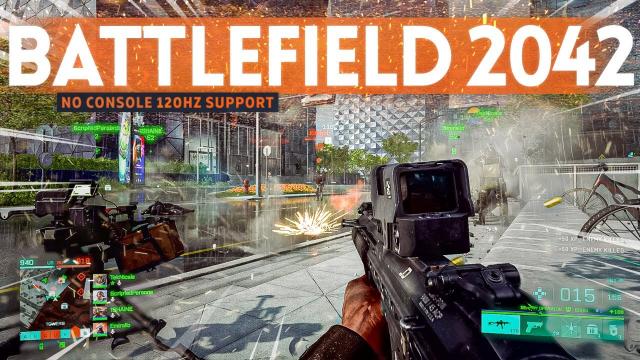 Battlefield 2042 has no 120fps support for New Consoles...