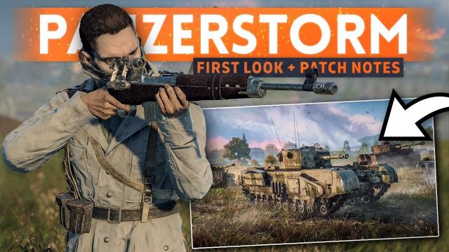 PANZERSTORM MAP FIRST LOOK GAMEPLAY! - Battlefield 5 December Patch Notes (Overture Update)