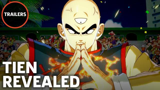 Dragon Ball FighterZ - Tien Reveal Trailer