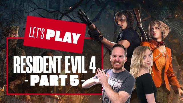 Let's Play Resident Evil 4 Remake PART 5 - WHERE'S ASHLEY? RESIDENT EVIL 4 REMAKE PS5 GAMEPLAY