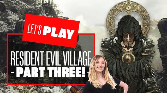 Let's Play Resident Evil Village PS5 PART THREE - RESIDENT EVIL VILLAGE GAMEPLAY REACTION